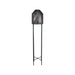 Vloerlamp Ibiza Zwart Jute 1-Lichts 30x30x150 cm-Vloerlampen-LABEL51