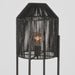 Vloerlamp Ibiza Zwart Jute 1-Lichts 30x30x150 cm-Vloerlampen-LABEL51