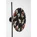 Vloerlamp Jaylee Metaal, Katoen Zwart 30x39 cm E27-Vloerlampen-Creating Home