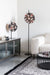 Vloerlamp Jaylee Metaal, Katoen Zwart 30x39 cm E27-Vloerlampen-Creating Home