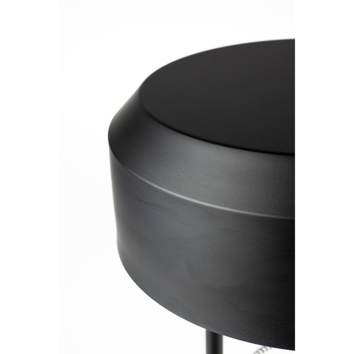 Vloerlamp Landon Metaal Zwart Ø24x135 cm E27-Vloerlampen-Creating Home