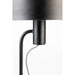 Vloerlamp Landon Metaal Zwart Ø24x135 cm E27-Vloerlampen-Creating Home