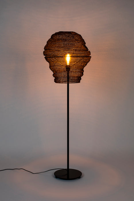 Vloerlamp Lena Metaal Zwart Ø51x154 cm E27-Vloerlampen-Creating Home