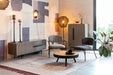 Vloerlamp Lena Metaal Zwart Ø51x154 cm E27-Vloerlampen-Creating Home