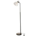 Vloerlamp Magali staal/glas transparant-Vloerlampen-J-Line