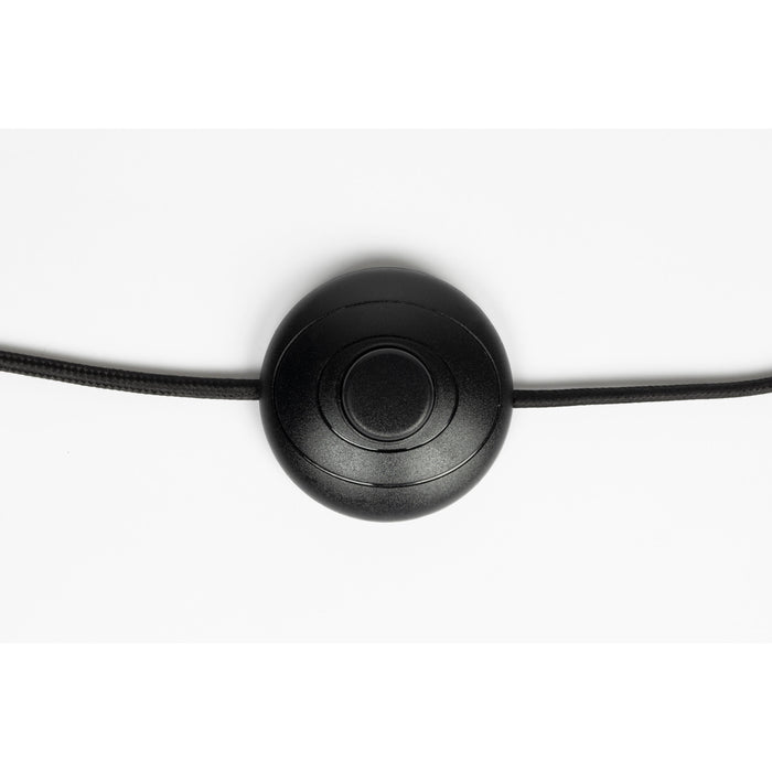 Vloerlamp Martine Metaal, Cotton,Polyester Zwart 160x50 cm E27-Vloerlampen-Creating Home