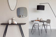 Vloerlamp Martine Metaal, Cotton,Polyester Zwart 160x50 cm E27-Vloerlampen-Creating Home
