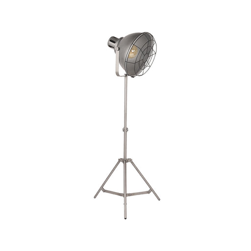 Vloerlamp Max Burned Steel Metaal - 60x60x170 cm-Vloerlampen-LABEL51