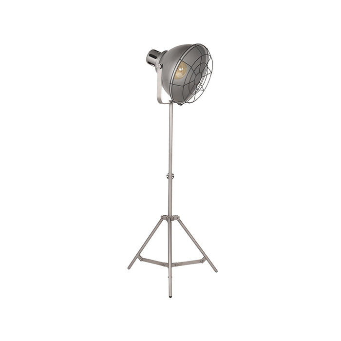 Vloerlamp Max Burned Steel Metaal - 60x60x170 cm-Vloerlampen-LABEL51
