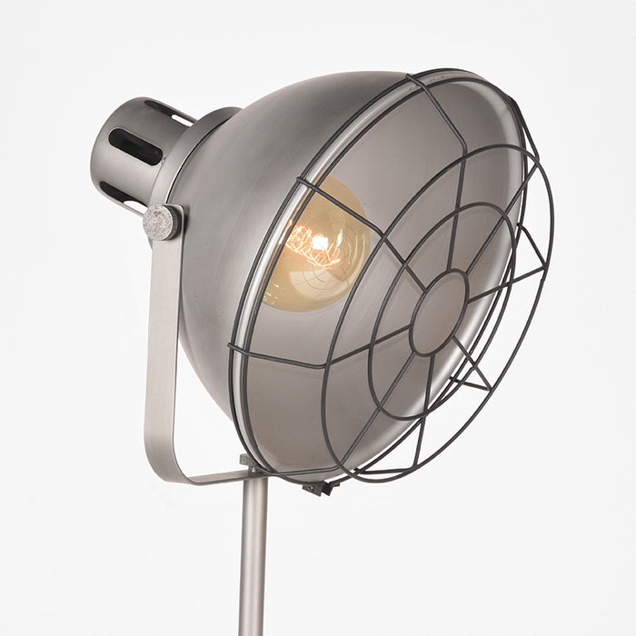 Vloerlamp Max Burned Steel Metaal - 60x60x170 cm-Vloerlampen-LABEL51