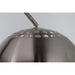 Vloerlamp Metal Bow (new) Metaal Zilver 39x170 cm E27-Vloerlampen-Creating Home