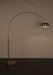 Vloerlamp Metal Bow (new) Metaal Zilver 39x170 cm E27-Vloerlampen-Creating Home