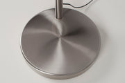 Vloerlamp Metal Bow (new) Metaal Zilver 39x170 cm E27-Vloerlampen-Creating Home