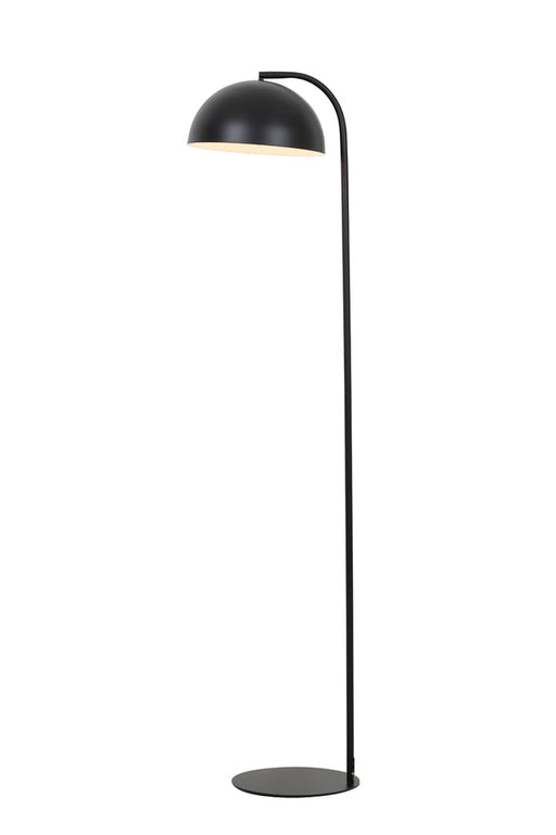 Vloerlamp Mette - Zwart - 37x30x155cm-Vloerlampen-Light & Living