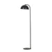 Vloerlamp Mette - Zwart - 37x30x155cm-Vloerlampen-Light & Living