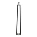 Vloerlamp Miley - Zwart - 25x25x130cm-Lampenvoeten-Light & Living