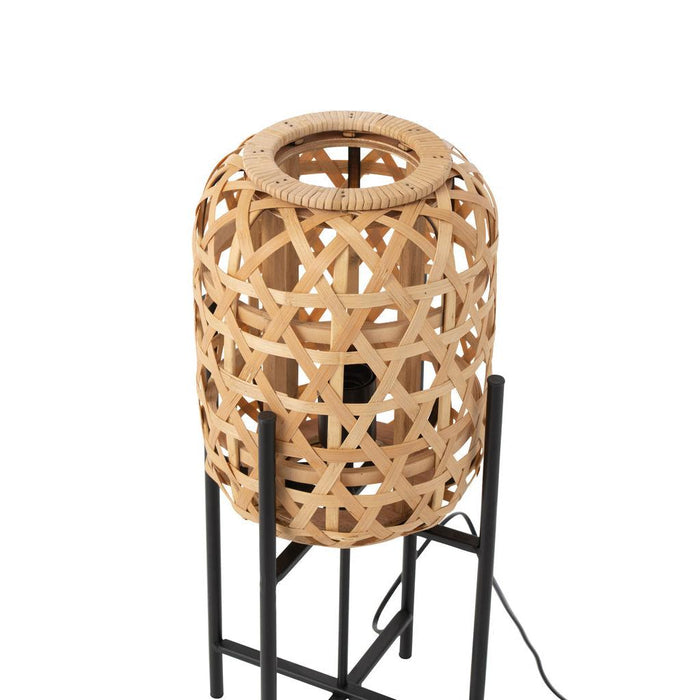 Vloerlamp Naturel Bamboe S 24 cm-Vloerlampen-J-Line