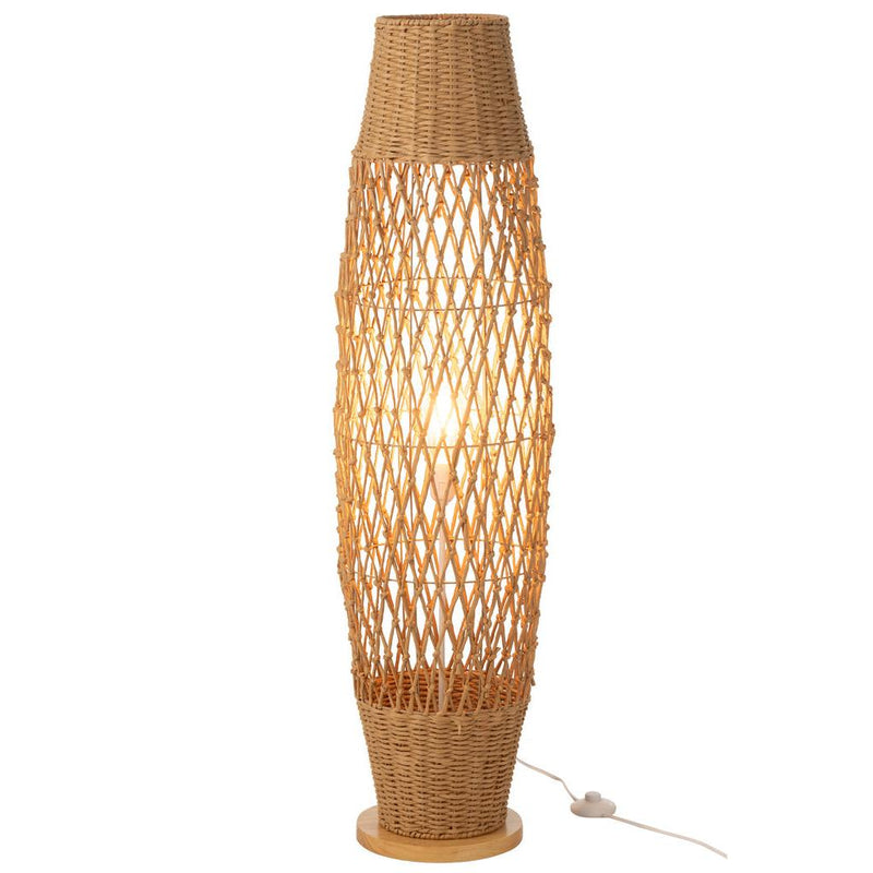 Vloerlamp Naturel Beech hout 32 cm 31x31x119.5 cm-Vloerlampen-J-Line