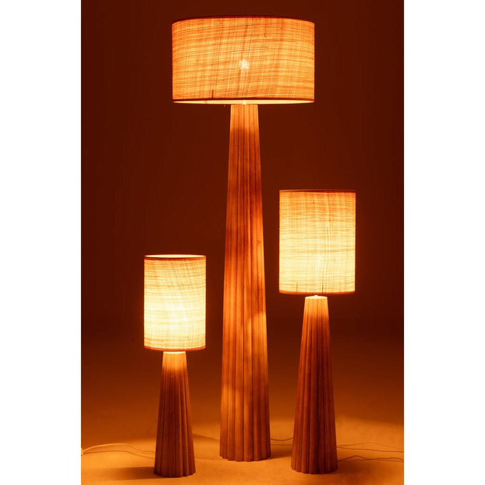 Vloerlamp Naturel Electrical part 48 cm 48x48x157 cm-Vloerlampen-J-Line