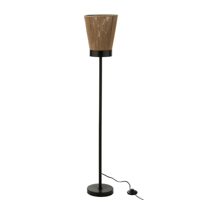 Vloerlamp Naturel Electrical part L 22 cm 22x22x120 cm-Vloerlampen-J-Line