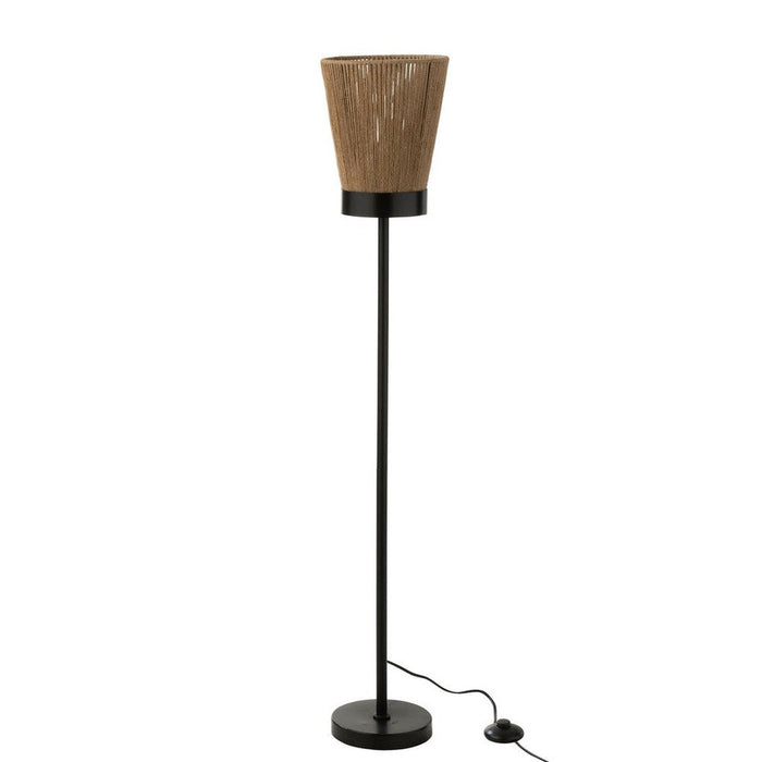 Vloerlamp Naturel Electrical part L 22 cm 22x22x120 cm-Vloerlampen-J-Line