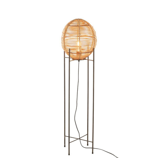 Vloerlamp Naturel Ijzer 32 cm 32x32x120 cm-Vloerlampen-J-Line