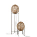 Vloerlamp Naturel Ijzer 32 cm 32x32x120 cm-Vloerlampen-J-Line