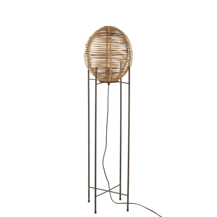Vloerlamp Naturel Ijzer 32 cm 32x32x120 cm-Vloerlampen-J-Line