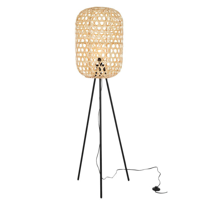 Vloerlamp Naturel Ijzer Rond 42 cm 42x48x160 cm-Vloerlampen-J-Line