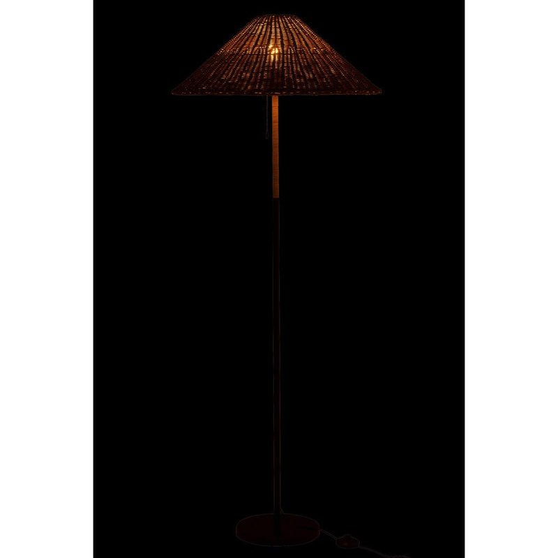 Vloerlamp Naturel Kunststof 61 cm 61x61x154 cm-Vloerlampen-J-Line
