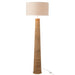 Vloerlamp Naturel Linnen 48 cm-Vloerlampen-J-Line