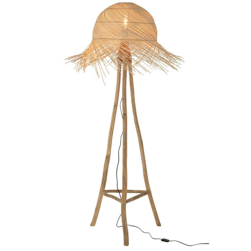 Vloerlamp Naturel Metaal 58 cm 58x58x177 cm-Vloerlampen-J-Line