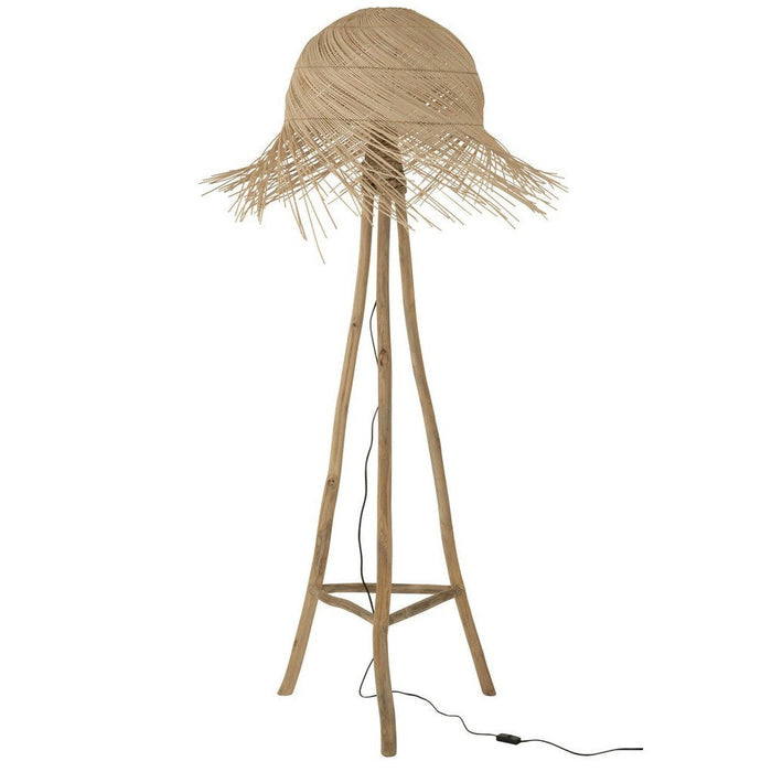 Vloerlamp Naturel Metaal 58 cm 58x58x177 cm-Vloerlampen-J-Line