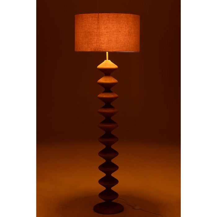 Vloerlamp Naturel Populierenhout 48 cm-Vloerlampen-J-Line