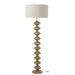 Vloerlamp Naturel Populierenhout 48 cm-Vloerlampen-J-Line