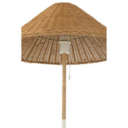 Vloerlamp Naturel Rotan 61 cm 61x61x154 cm-Vloerlampen-J-Line