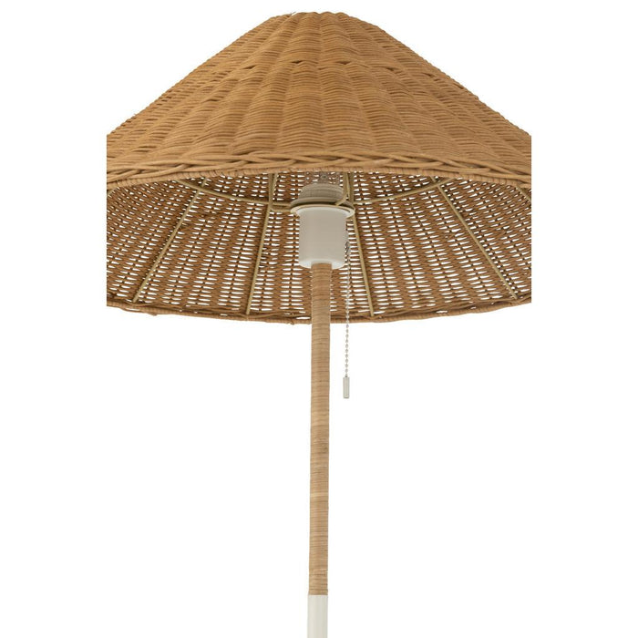Vloerlamp Naturel Rotan 61 cm 61x61x154 cm-Vloerlampen-J-Line