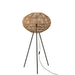 Vloerlamp Naturel Rotan S 61 cm 61x61x133 cm-Vloerlampen-J-Line