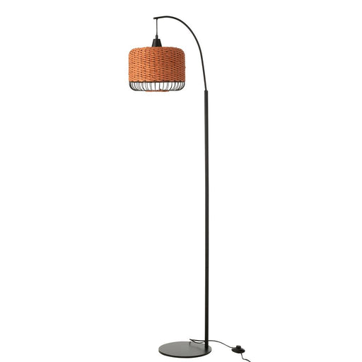 Vloerlamp Oranje Metaal 27 cm 27x56x168 cm-Vloerlampen-J-Line