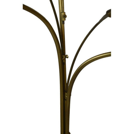 Vloerlamp Palmboom - 60x75x150 - Goud - Metaal-Lampenvoeten-HSM Collection