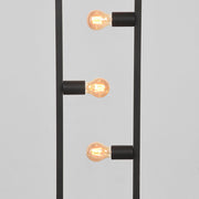 Vloerlamp Quadrato Zwart Metaal - 35x25x160 cm-Vloerlampen-LABEL51