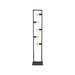 Vloerlamp Quadrato Zwart Metaal - 35x25x160 cm-Vloerlampen-LABEL51