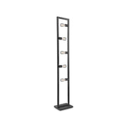 Vloerlamp Quadrato Zwart Metaal - 35x25x160 cm-Vloerlampen-LABEL51