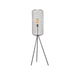 Vloerlamp Solido Zwart Metaal - 31x31x146 cm-Vloerlampen-LABEL51