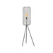 Vloerlamp Solido Zwart Metaal - 31x31x146 cm-Vloerlampen-LABEL51