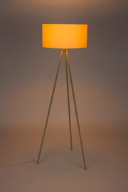 Vloerlamp Susie Metaal Beige 45x45 cm E27-Vloerlampen-Creating Home