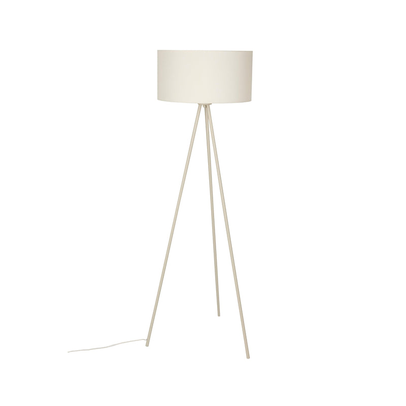 Vloerlamp Susie Metaal Beige 45x45 cm E27-Vloerlampen-Creating Home