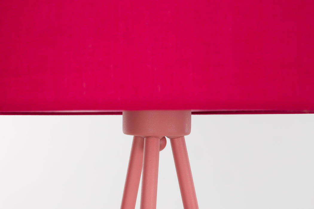 Vloerlamp Susie Metaal Rood 45x45 cm E27-Vloerlampen-Creating Home