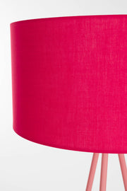 Vloerlamp Susie Metaal Rood 45x45 cm E27-Vloerlampen-Creating Home