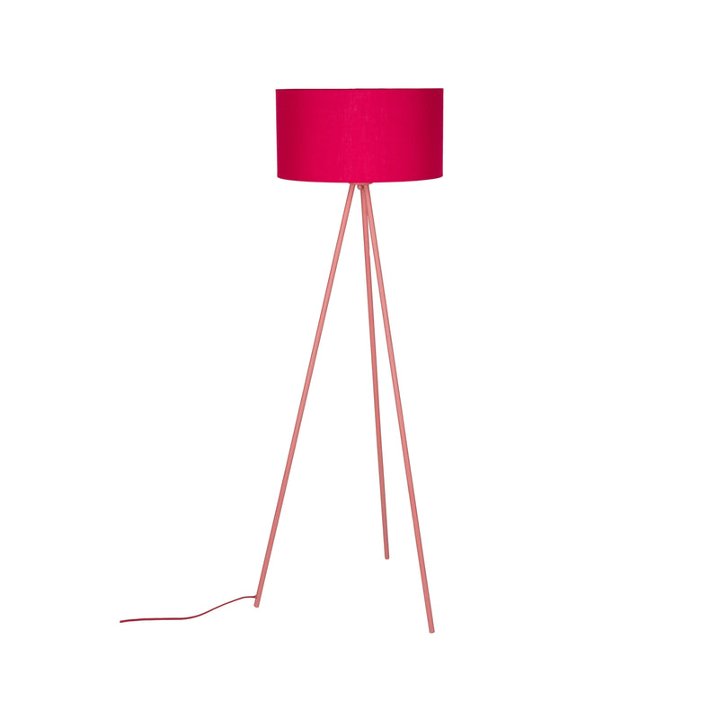 Vloerlamp Susie Metaal Rood 45x45 cm E27-Vloerlampen-Creating Home